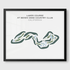 Lakes Course at Seven Oaks Country Club, California - Printed Golf Courses