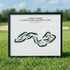 Lakes Course at Seven Oaks Country Club, California - Printed Golf Courses