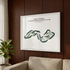 Lakes Course at Seven Oaks Country Club, California - Printed Golf Courses