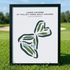Lakes Course at Valley Oaks Golf Course, California - Printed Golf Courses