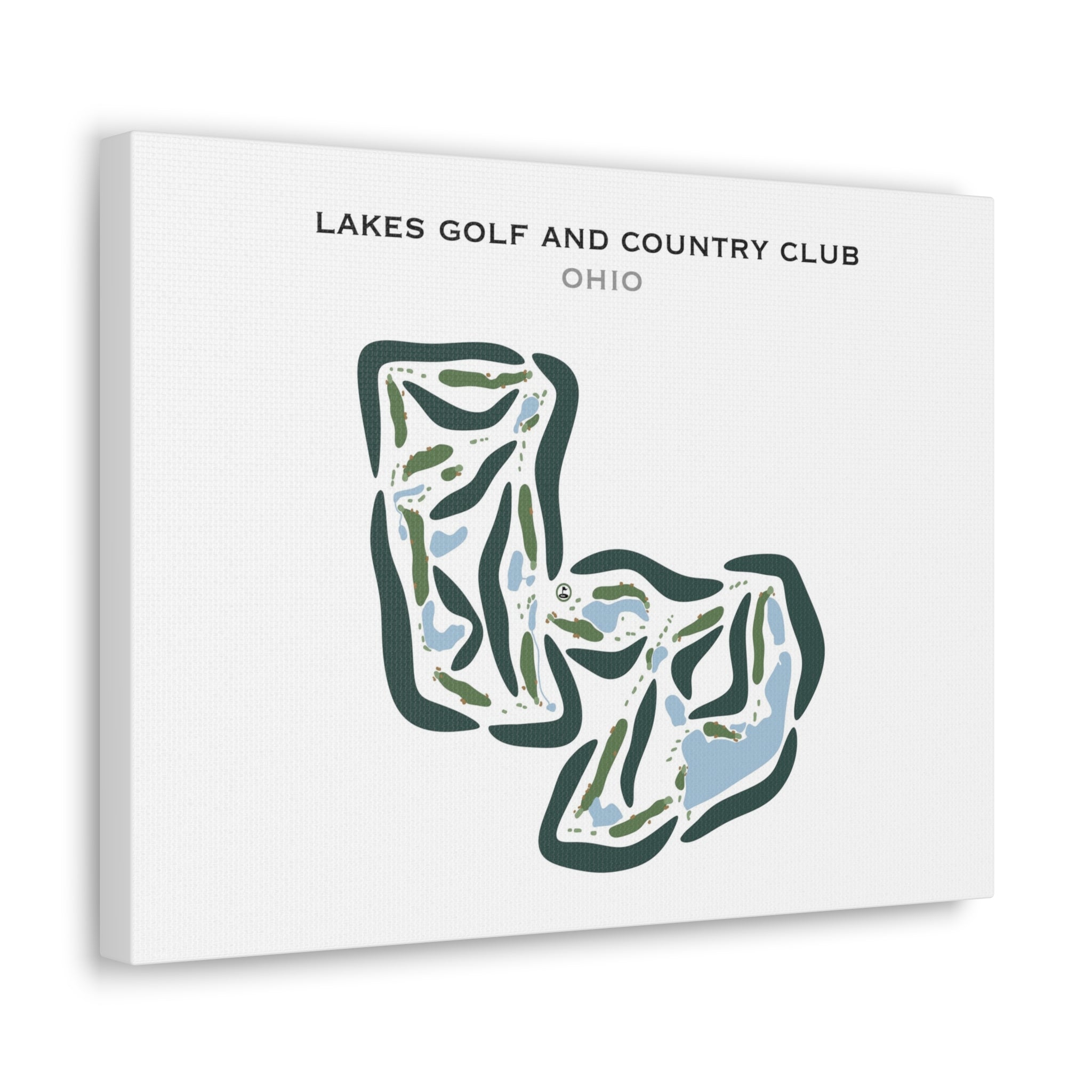 Lakes Golf & Country Club, Ohio - Printed Golf Courses