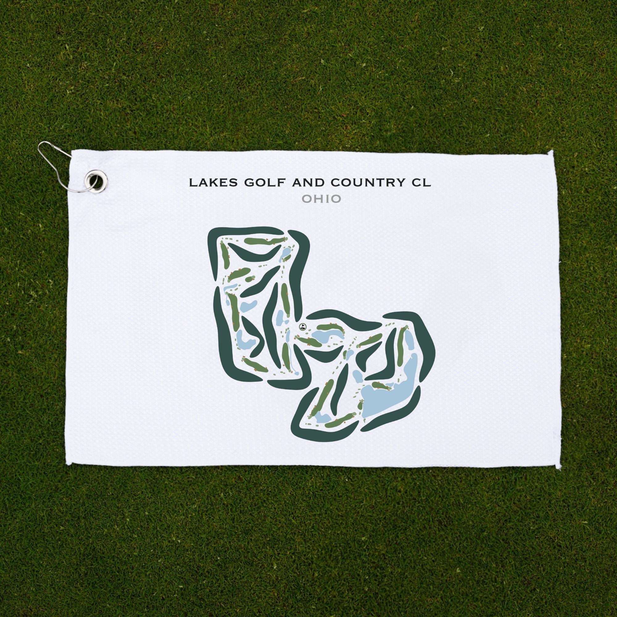 Lakes Golf & Country Club, Ohio - Printed Golf Courses