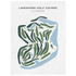 Lakeshore Golf Course, Illinois - Printed Golf Courses