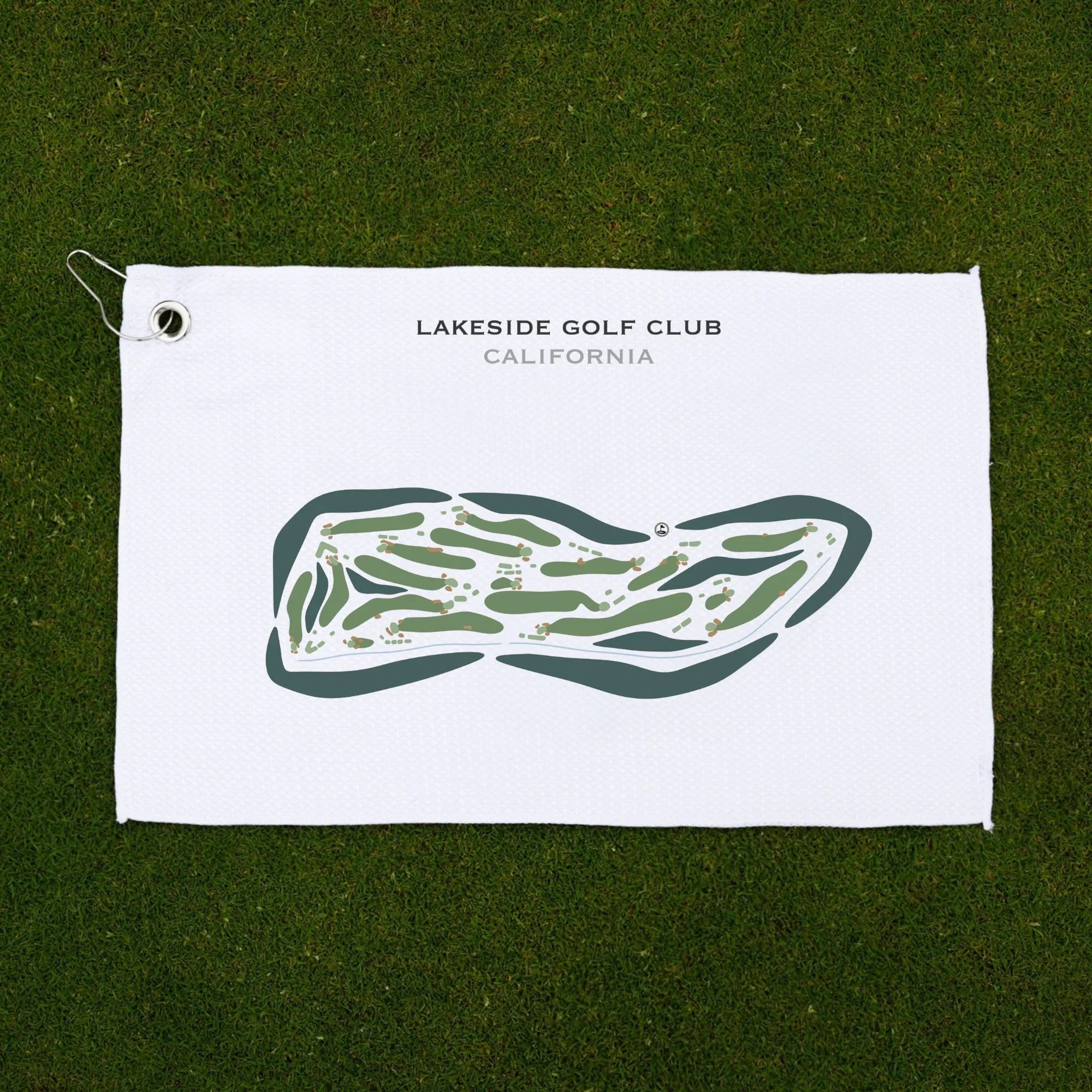 Lakeside Golf Club, California - Printed Golf Courses