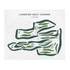 Lakeside Golf Course, West Bountiful Utah - Printed Golf Courses