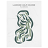 Lakeside Golf Course, Florida - Printed Golf Courses