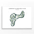 Lakeside Village Golf Club, Texas - Printed Golf Courses