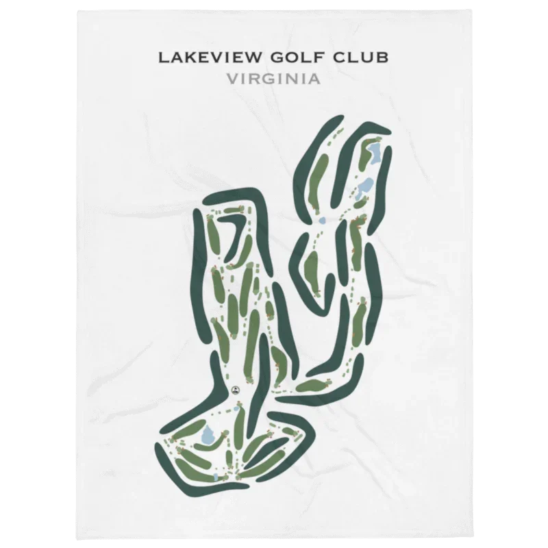 Lakeview Golf Club, Virginia - Printed Golf Courses