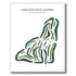 Lakeview Golf Course, Minnesota - Printed Golf Courses