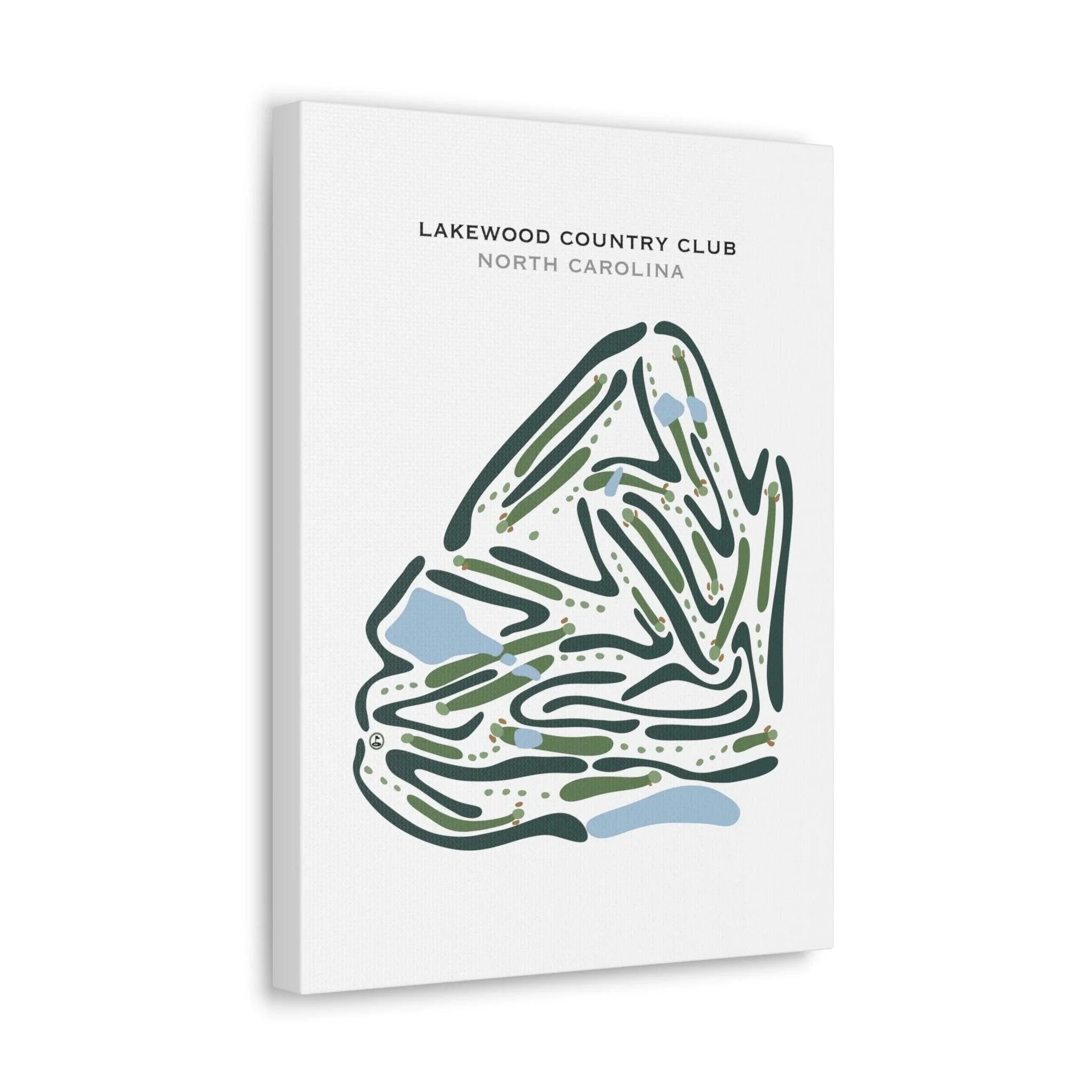 Lakewood Country Club, North Carolina - Printed Golf Courses