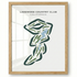 Lakewood Country Club, California - Printed Golf Courses