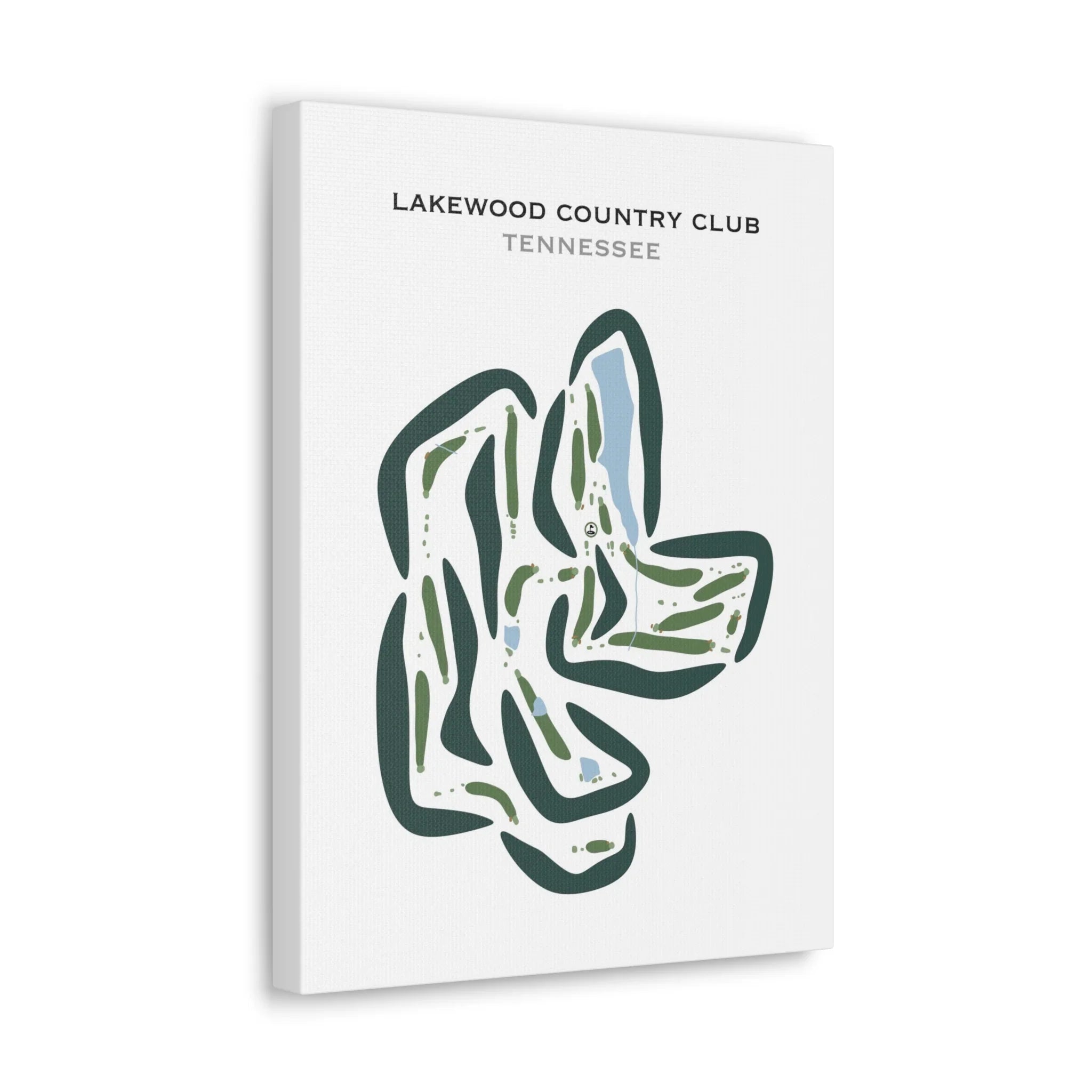 Lakewood Country Club, Texas - Printed Golf Courses