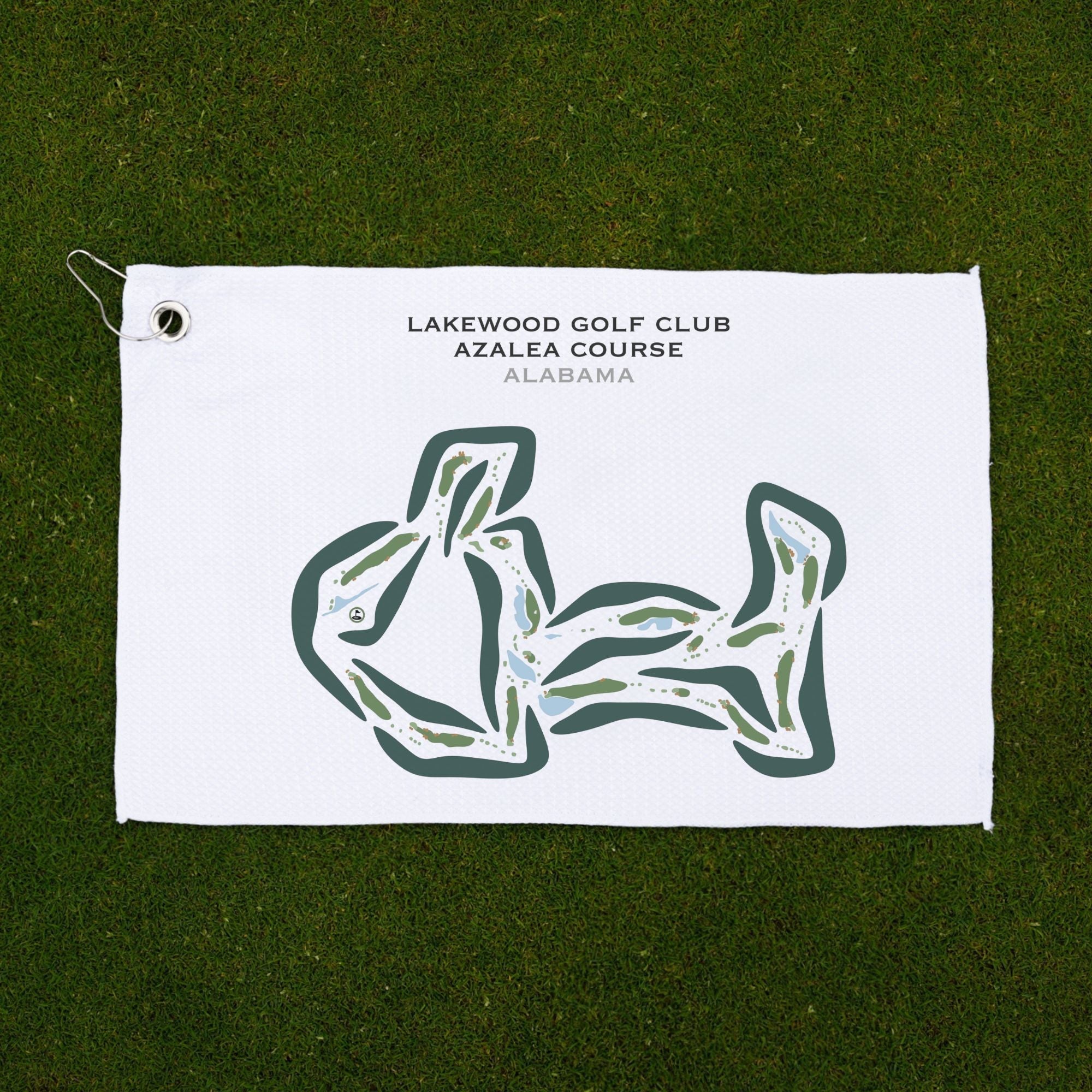 Lakewood Golf Club - Azalea Course, Alabama - Printed Golf Courses