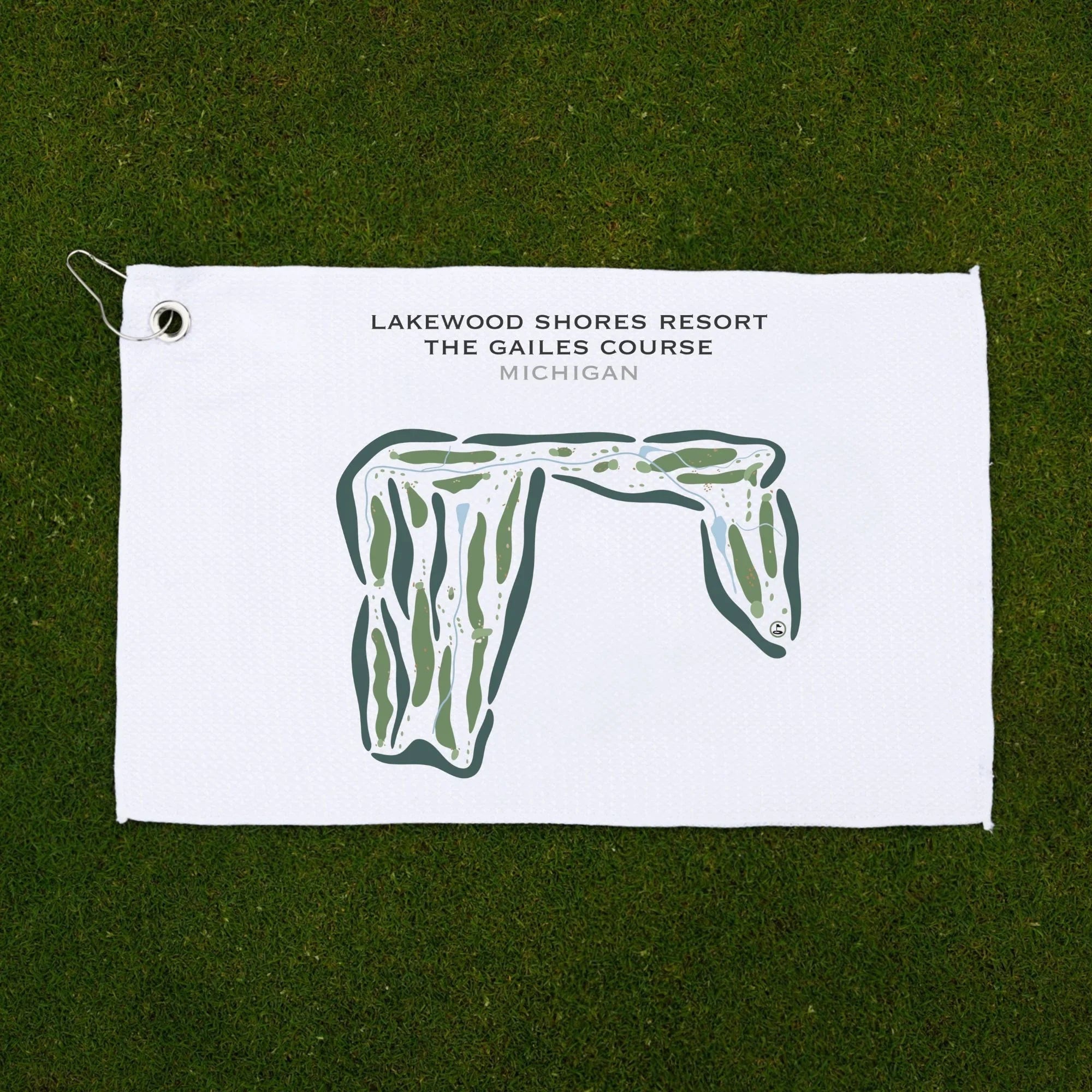 Lakewood Shores Resort, The Gailes Course, Michigan - Printed Golf Courses