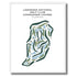 Lakewood National Golf Club Commander Course, Florida - Printed Golf Courses