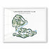 Lancaster Country Club, Pennsylvania - Printed Golf Courses