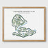 Lancaster Country Club, Pennsylvania - Printed Golf Courses