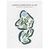 Land-O-Lakes Golf Club, North Carolina - Printed Golf Courses