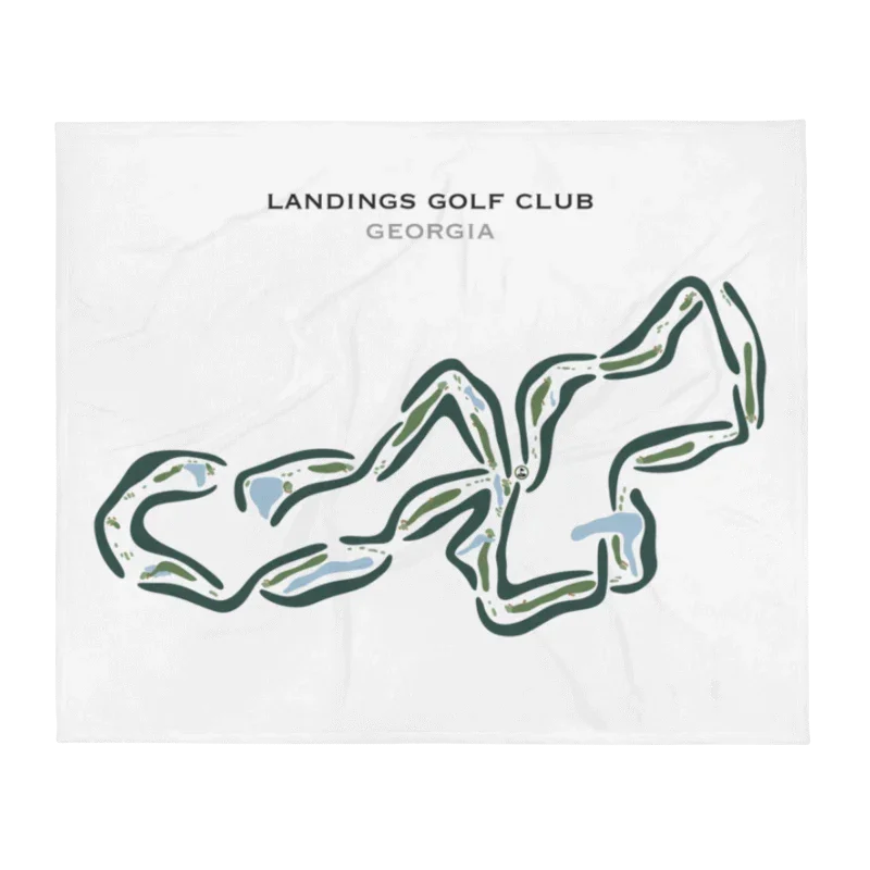 Landings Golf Club, Georgia - Printed Golf Courses