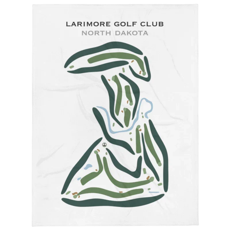 Larimore Golf Club, North Dakota - Printed Golf Courses