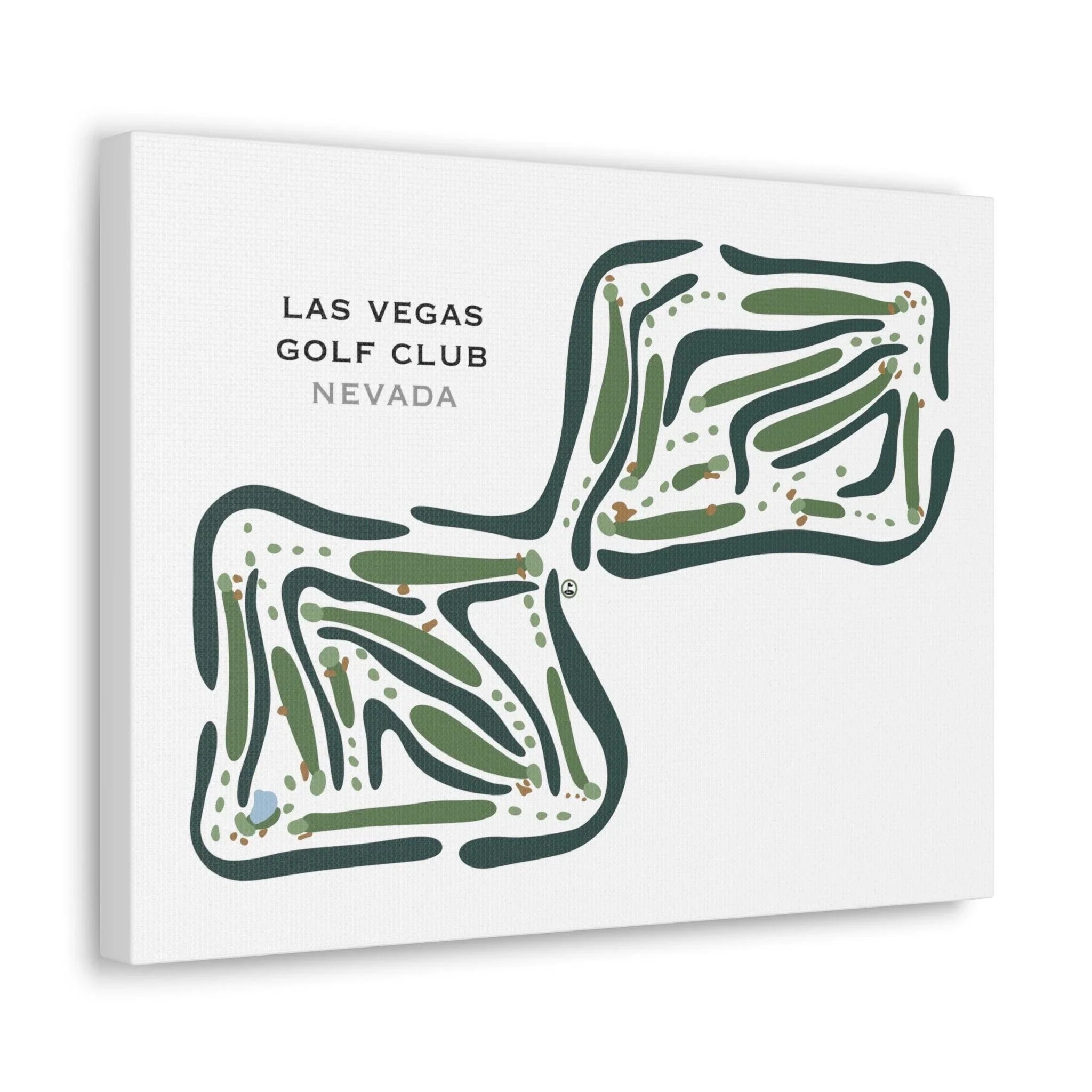 Las Vegas Golf Club, Nevada - Printed Golf Courses