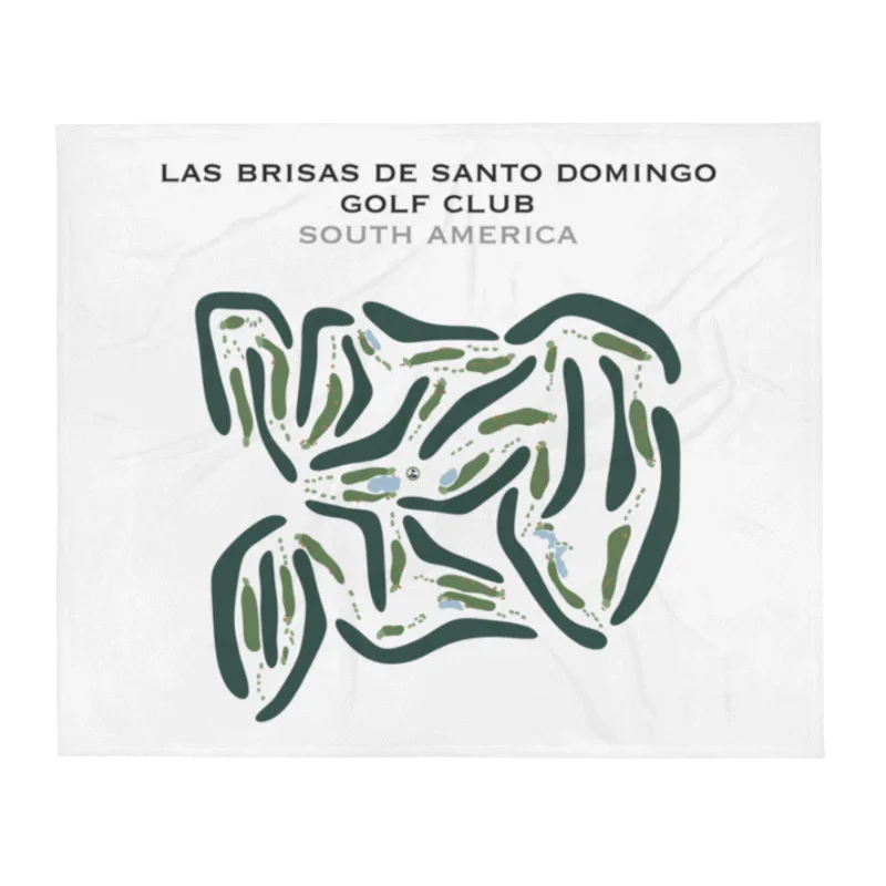 Las Brisas de Santo Domingo Golf Club, South America - Printed Golf Courses