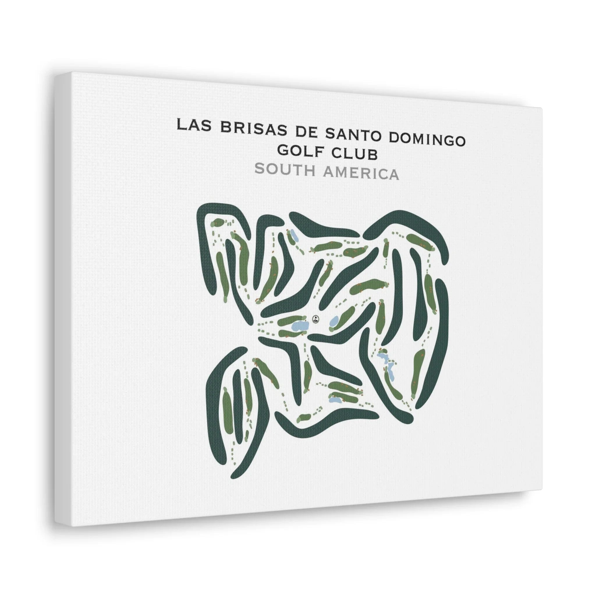 Las Brisas de Santo Domingo Golf Club, South America - Printed Golf Courses