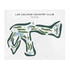 Las Colinas Country Club, Texas - Printed Golf Courses