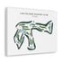 Las Colinas Country Club, Texas - Printed Golf Courses