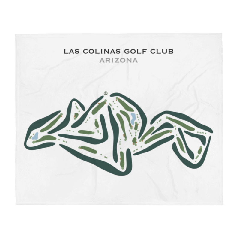 Las Colinas Golf Club, Arizona - Printed Golf Courses
