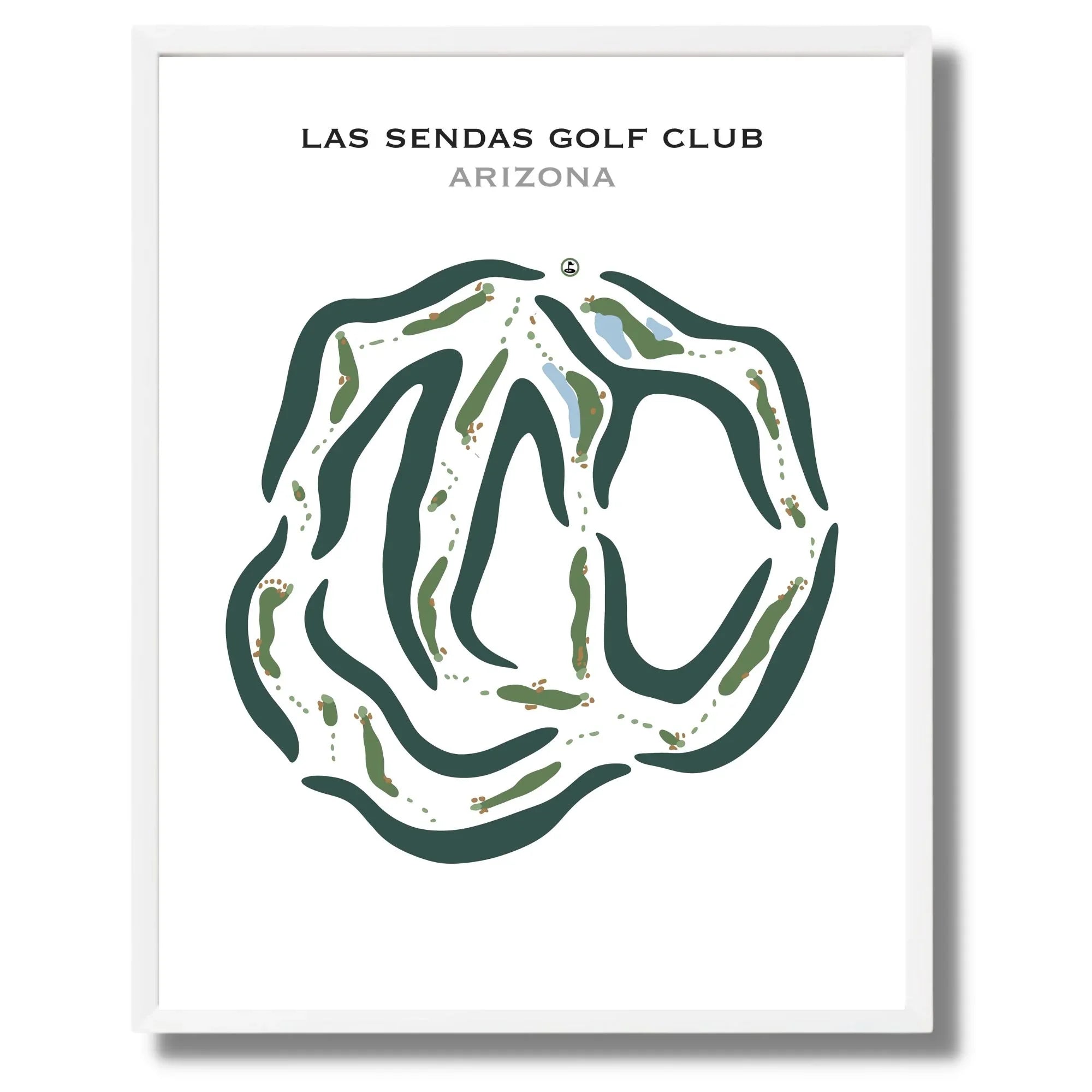 Las Sendas Golf Club, Arizona - Printed Golf Courses