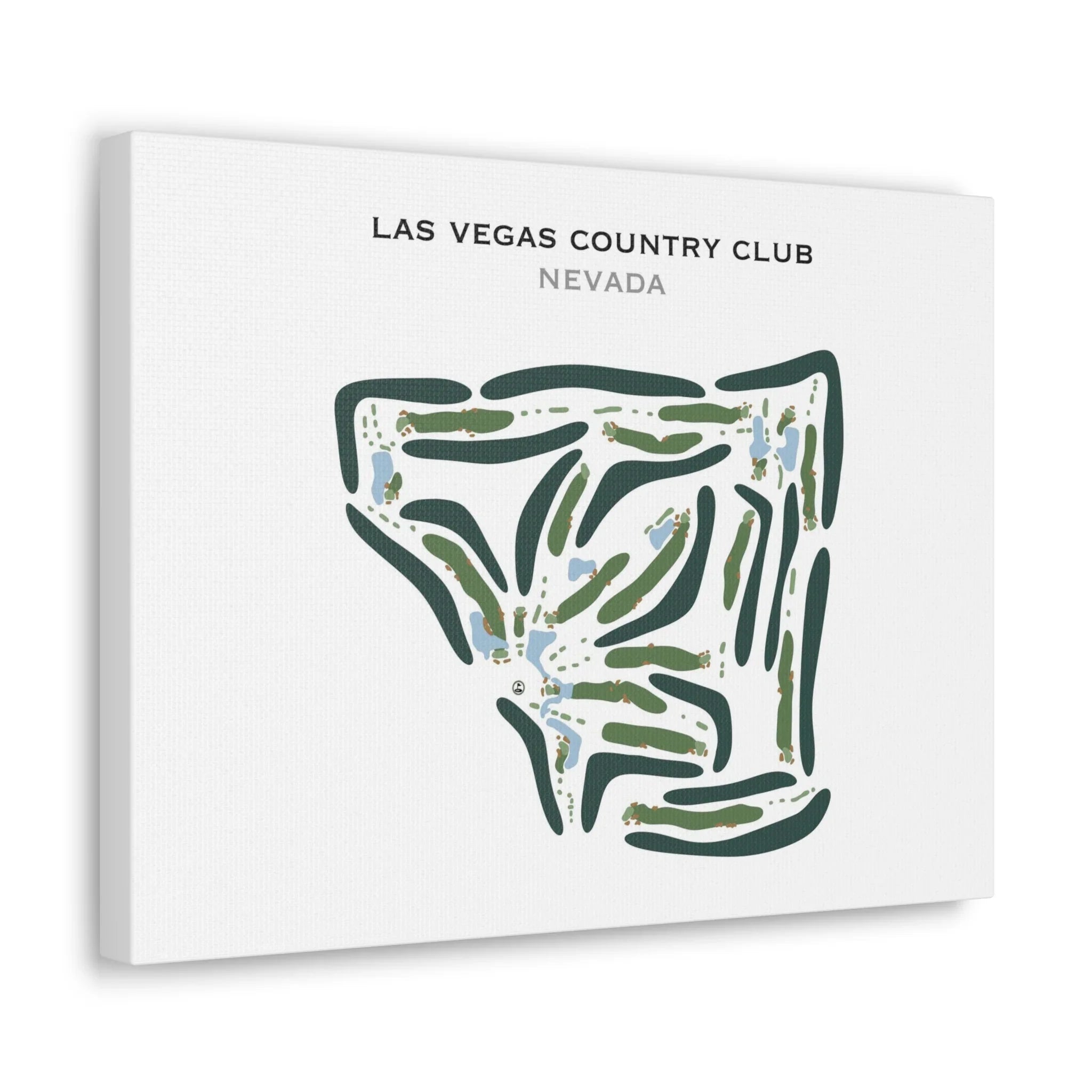 Las Vegas Country Club, Nevada - Printed Golf Courses