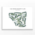 Las Vegas Country Club, Nevada - Printed Golf Courses