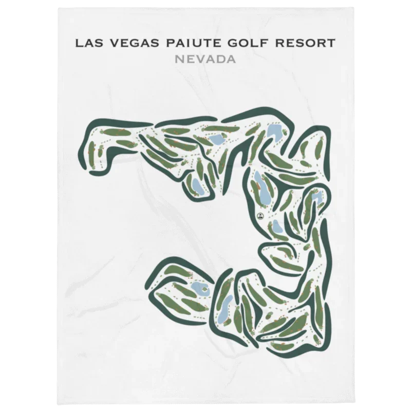 Las Vegas Paiute Golf Resort, Nevada - Printed Golf Courses