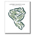 Latrobe Country Club, Pennsylvania - Printed Golf Courses