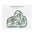 Latrobe Golf Club, Australia - Printed Golf Courses