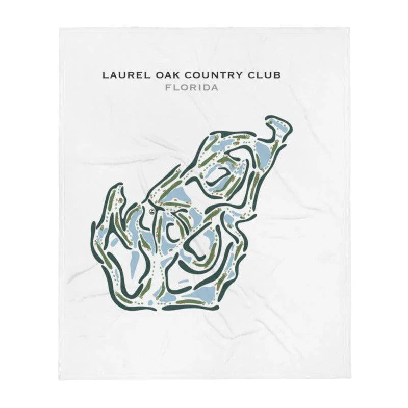 Laurel Oak Country Club, Florida - Printed Golf Courses