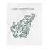 Laurel Oak Country Club, Florida - Printed Golf Courses
