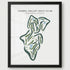 Laurel Valley Golf Club, Pennsylvania - Printed Golf Courses