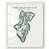 Laurel Valley Golf Club, Pennsylvania - Printed Golf Courses