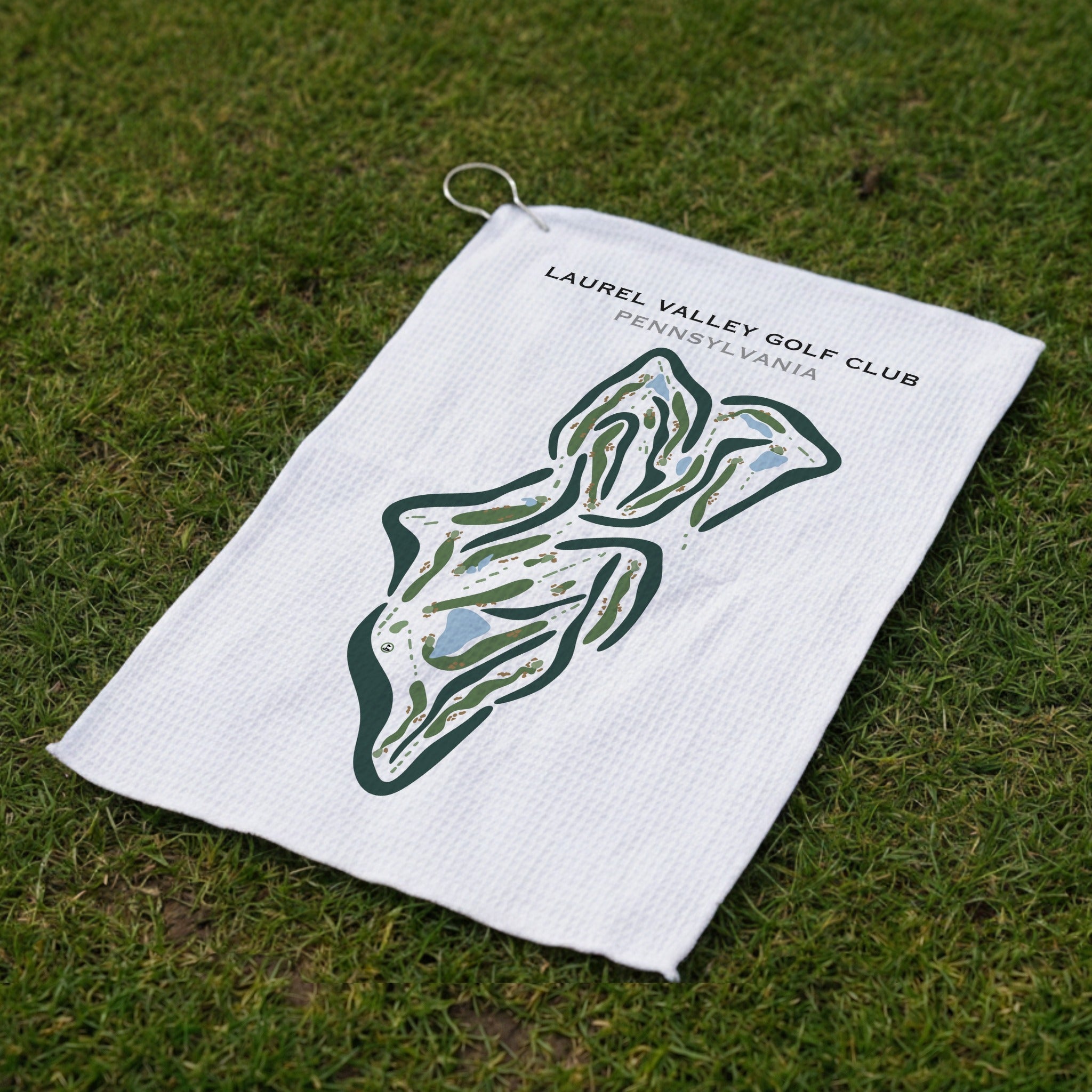 Laurel Valley Golf Club, Pennsylvania - Printed Golf Courses