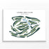Laurel Golf Club, Montana - Printed Golf Course