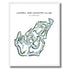 Laurel Oak Country Club, Florida - Printed Golf Courses