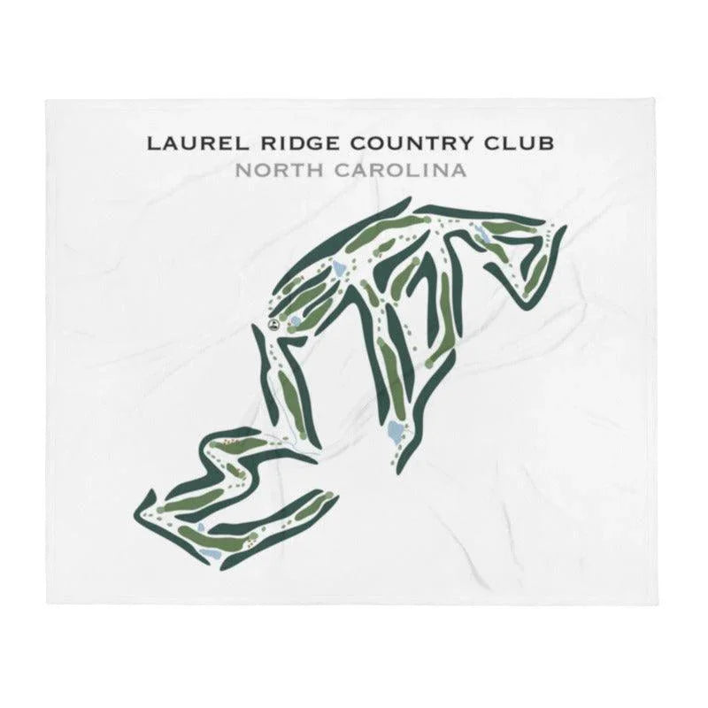 Laurel Ridge Country Club, North Carolina - Printed Golf Courses