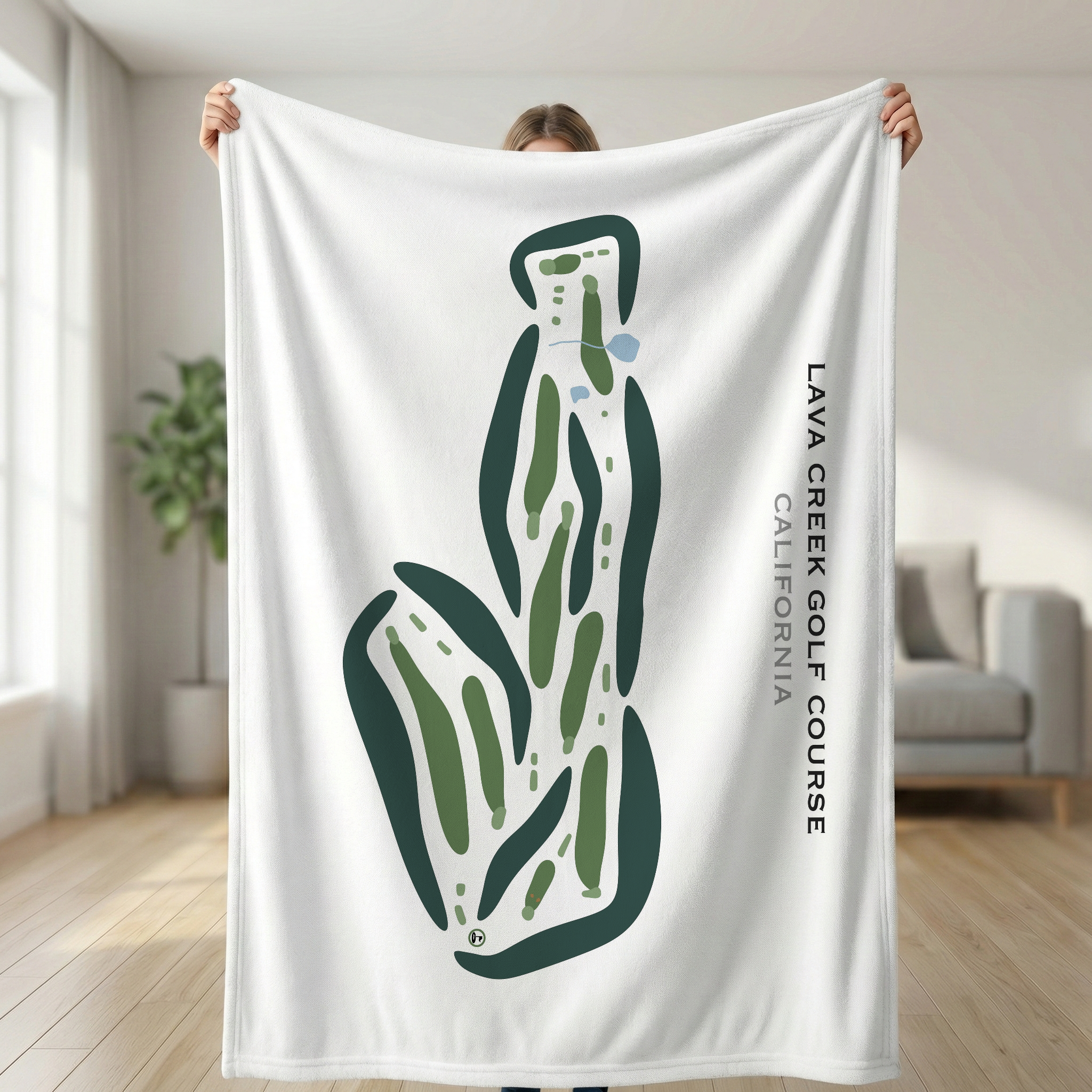 Lava Creek Golf Course, California - Printed Golf Courses