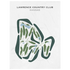 Lawrence Country Club, Kansas - Printed Golf Courses