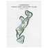 Lawrence Yacht and Country Club, New York - Printed Golf Courses