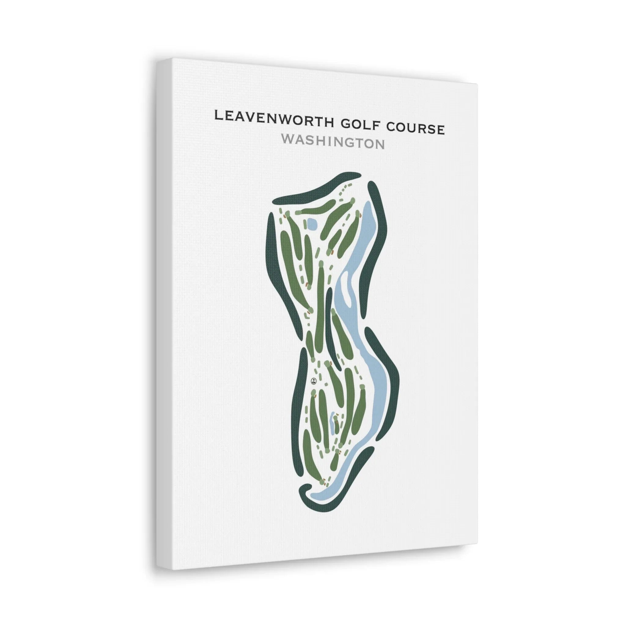 Leavenworth Golf Course, Washington - Printed Golf Courses