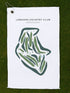 Lebanon Country Club, Kentucky - Printed Golf Courses