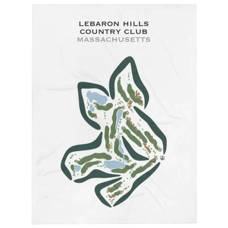 Lebaron Hills Country Club, Massachusetts - Printed Golf Courses